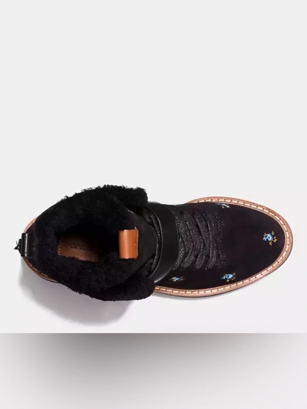 Coach City Hiker Boots Sz 6B- Black